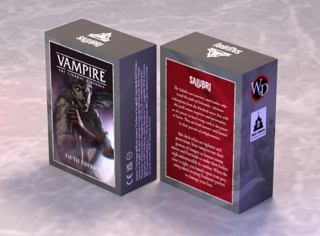 Vampire Eternal Struggle V5 Salubri Deck (English)