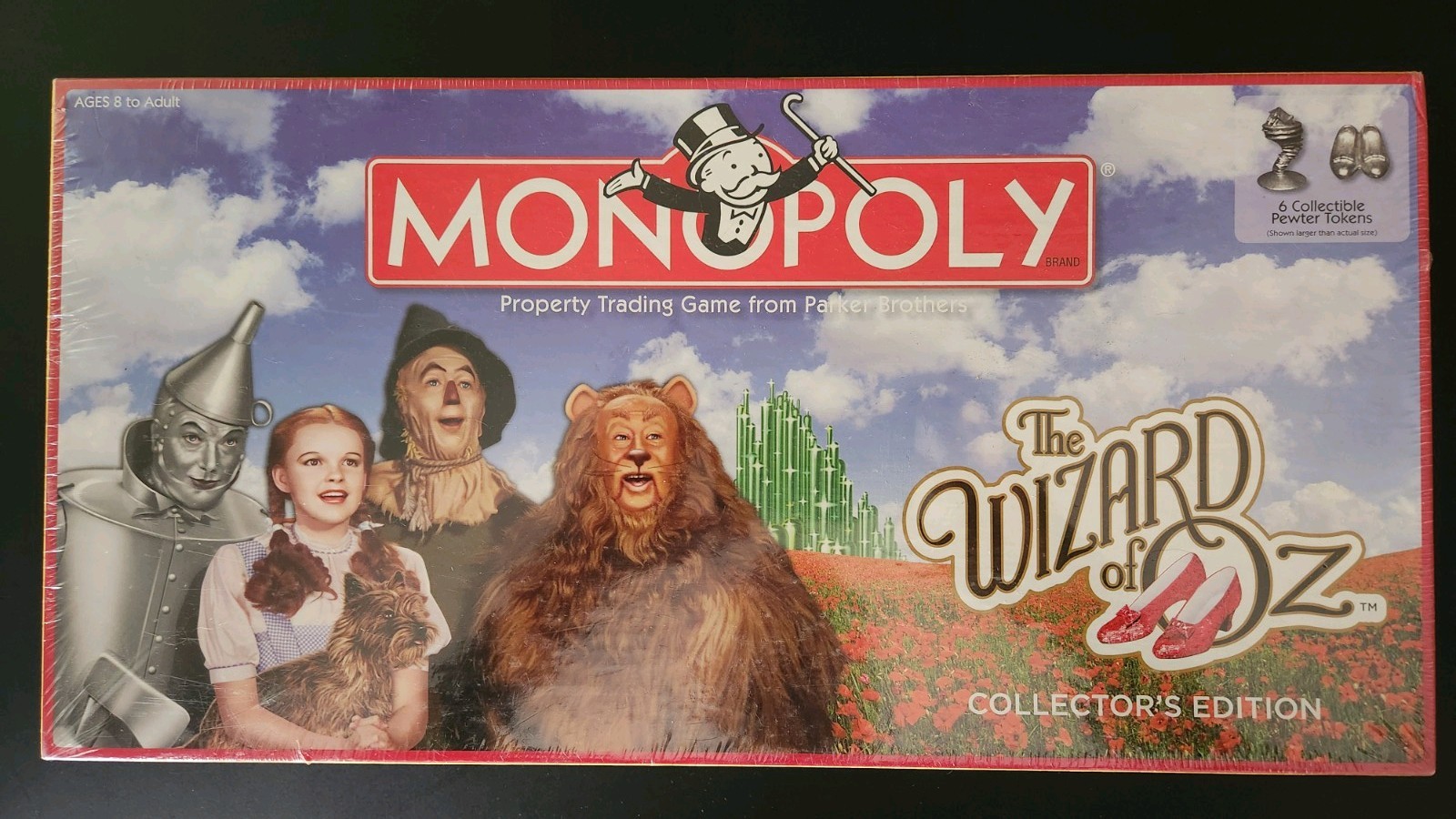 New (sealed) The Wizard of Oz Collector’s Edition Monopoly Board Game
