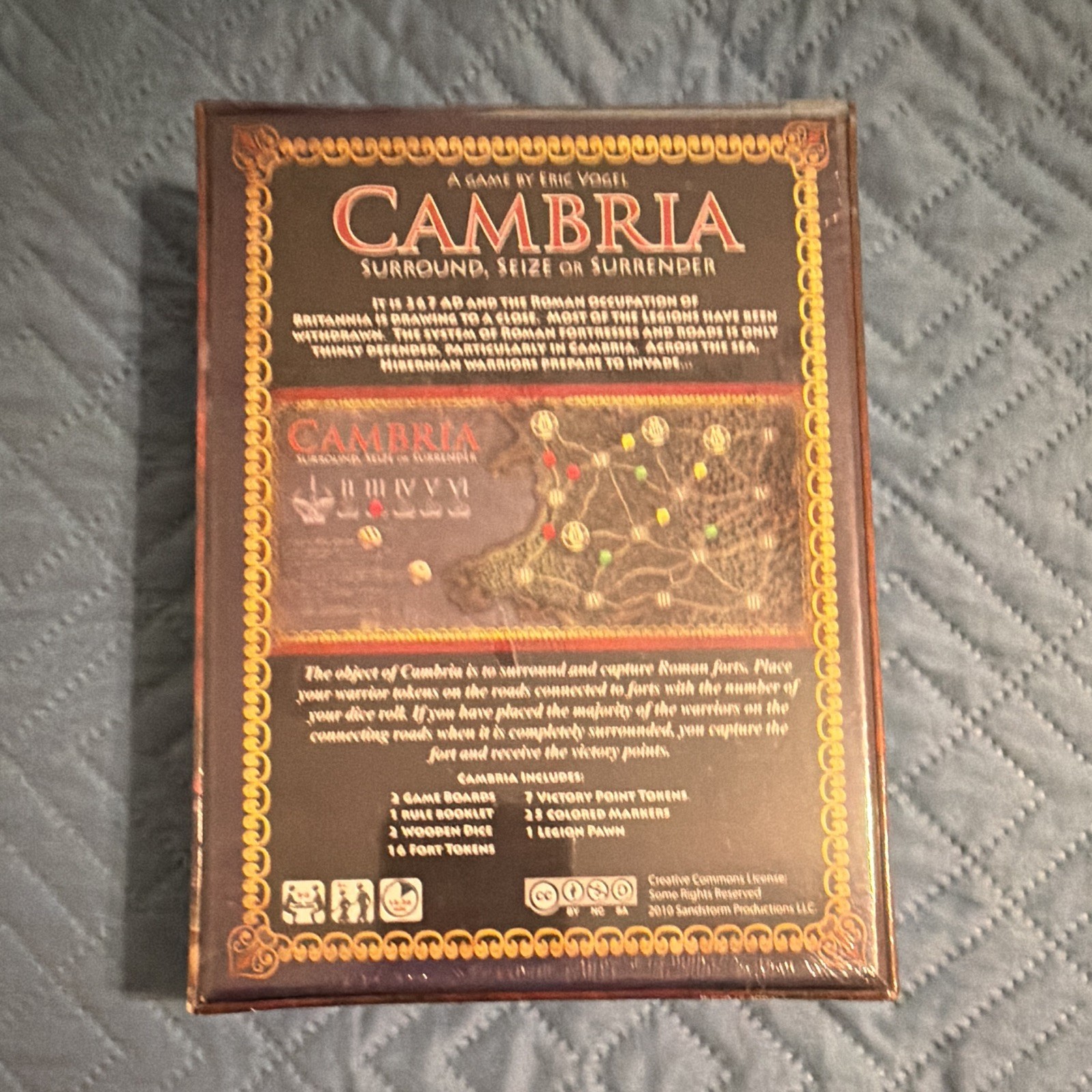 Closet Nerd Games Cambria: Surround, Seize or Surrender Strategy Dice 3+ 8+ 2010