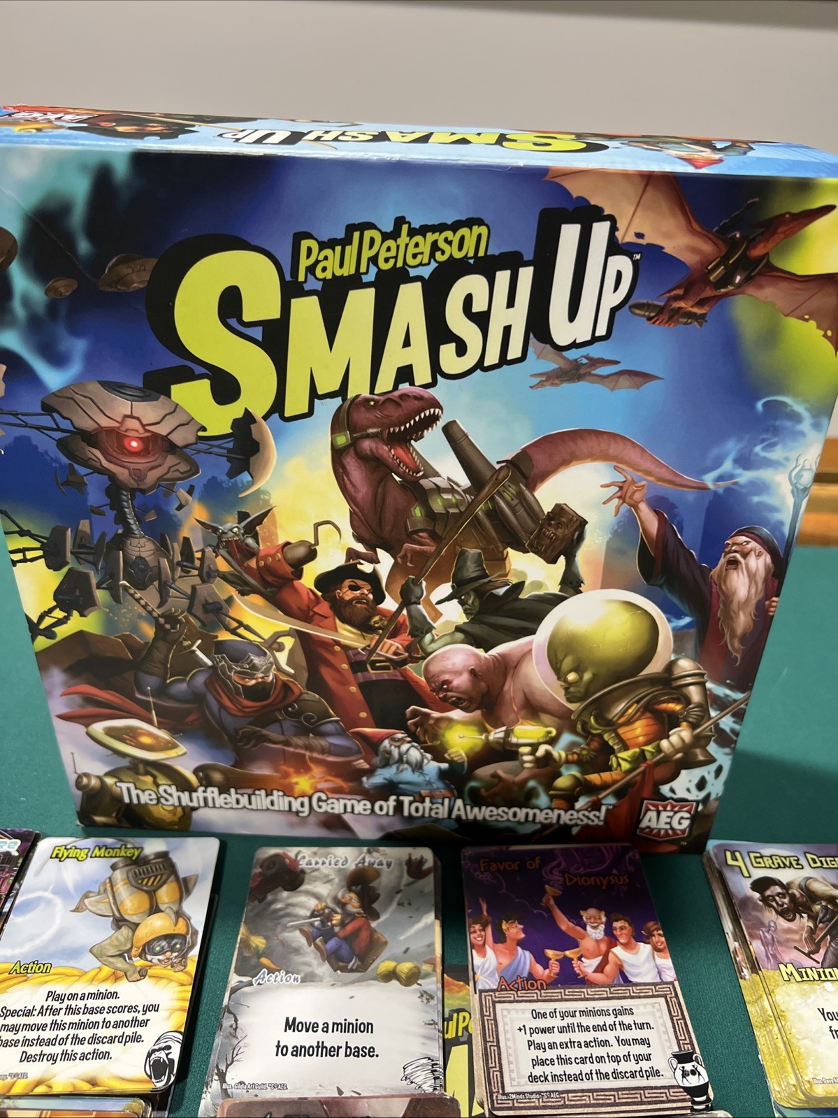 Smash up + Double Feature And It’s Your Fault Expansions Please Read