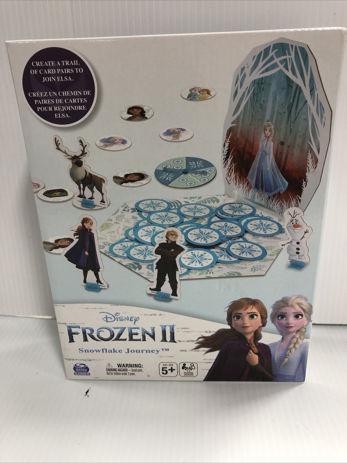 Disney FROZEN 2 Snowflake Journey Board Game