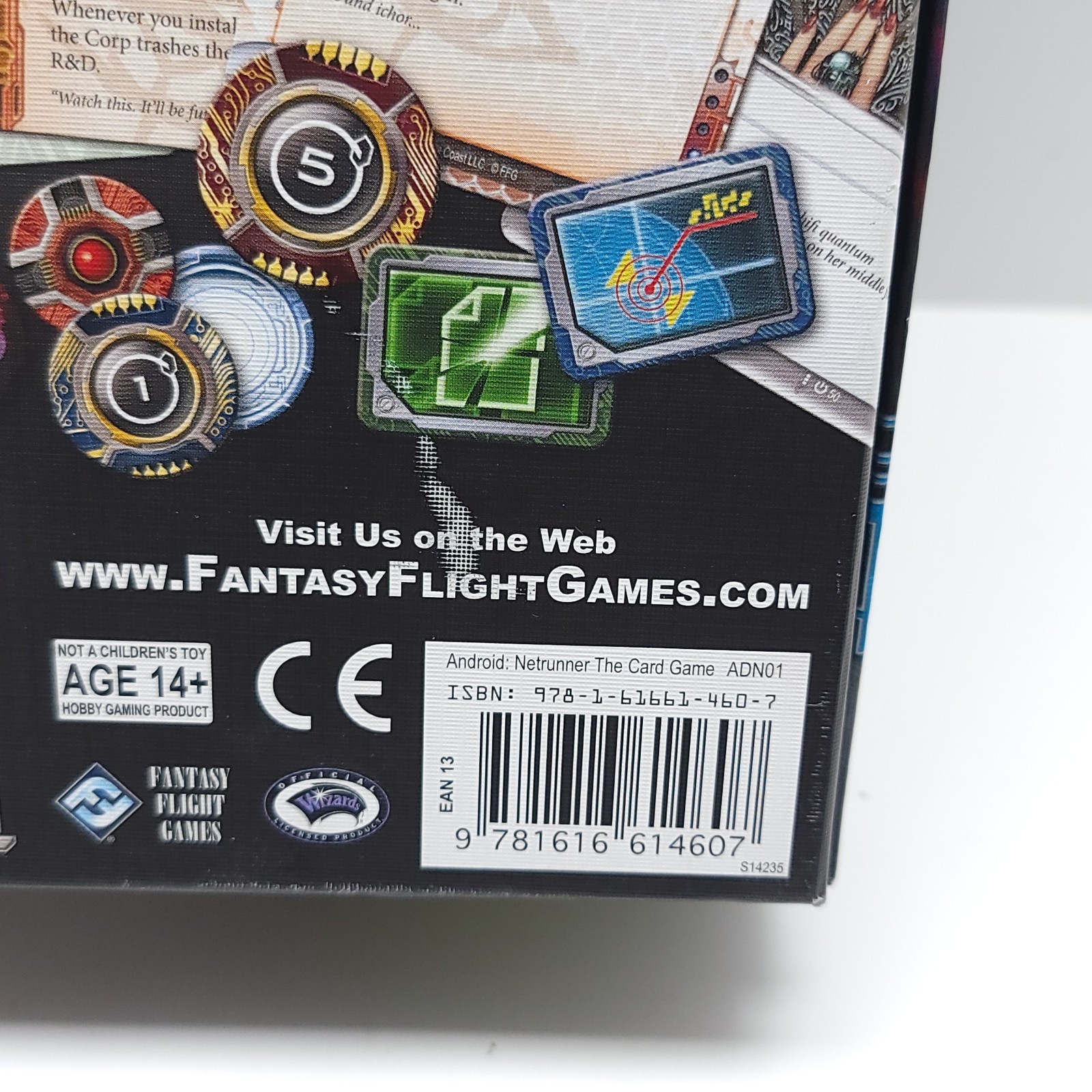 Android Netrunner Living Card Game Multi-Colored Unpunched + Overdrive Corp Pack