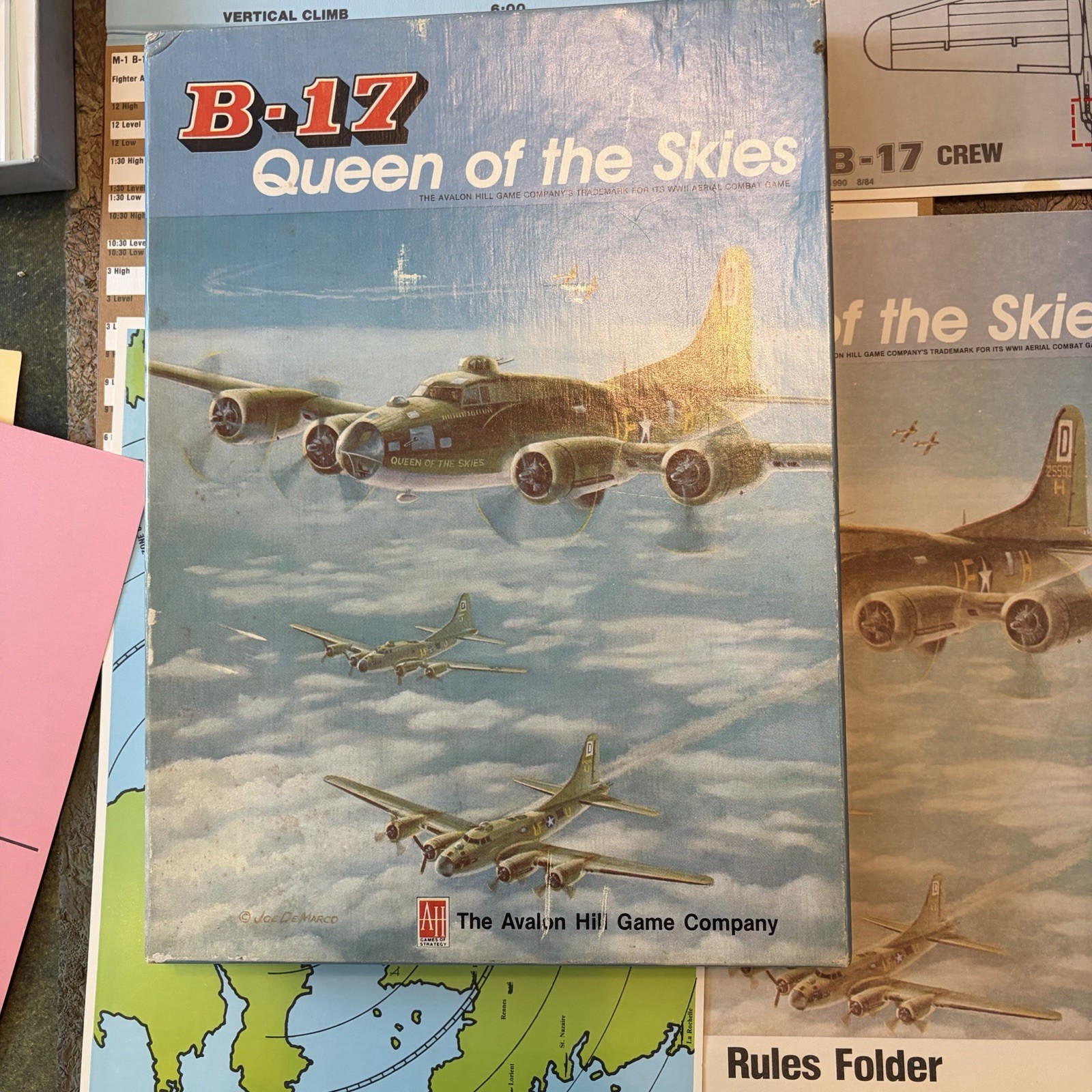 The Avalon Hill Game Company B-17 Queen Of The Skies