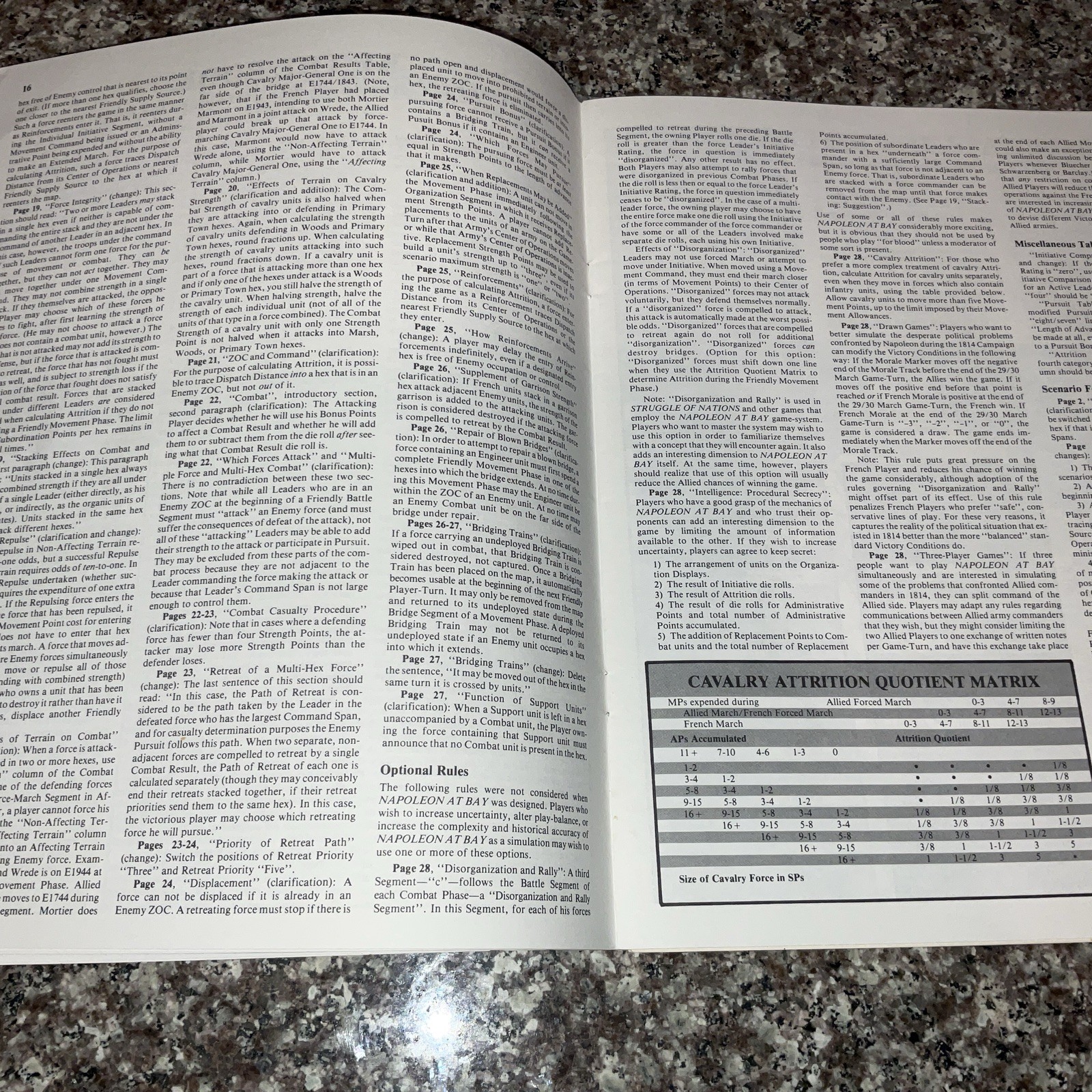 GENERAL MAGAZINE VOL. 21 #2 AVALON HILL NAPOLEON AT BAY 1984