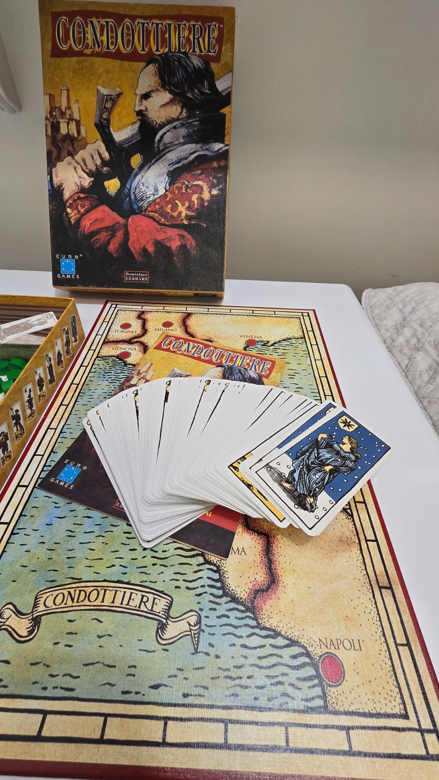 Condottiere Board Game Euro Games- Complete – Nice