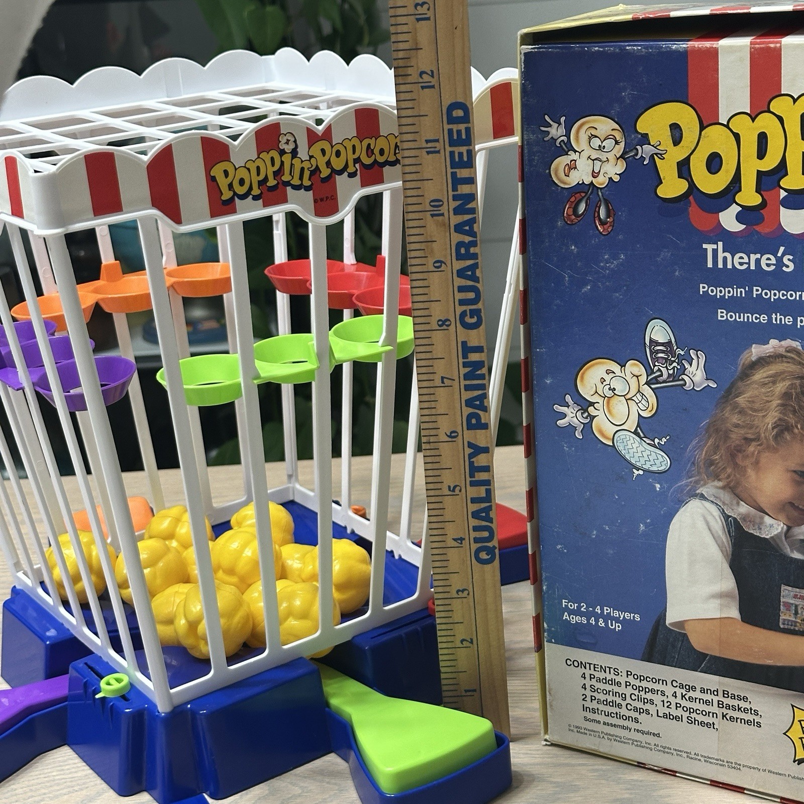 Golden Poppin Popcorn Game 1993 Vintage Complete No Stoppin The Poppin VGUC