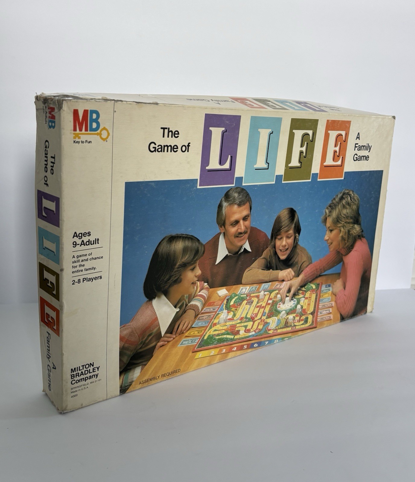 Milton Bradley The Game of Life Family Board Game 2-8 Players Ages 9-Adult 1981
