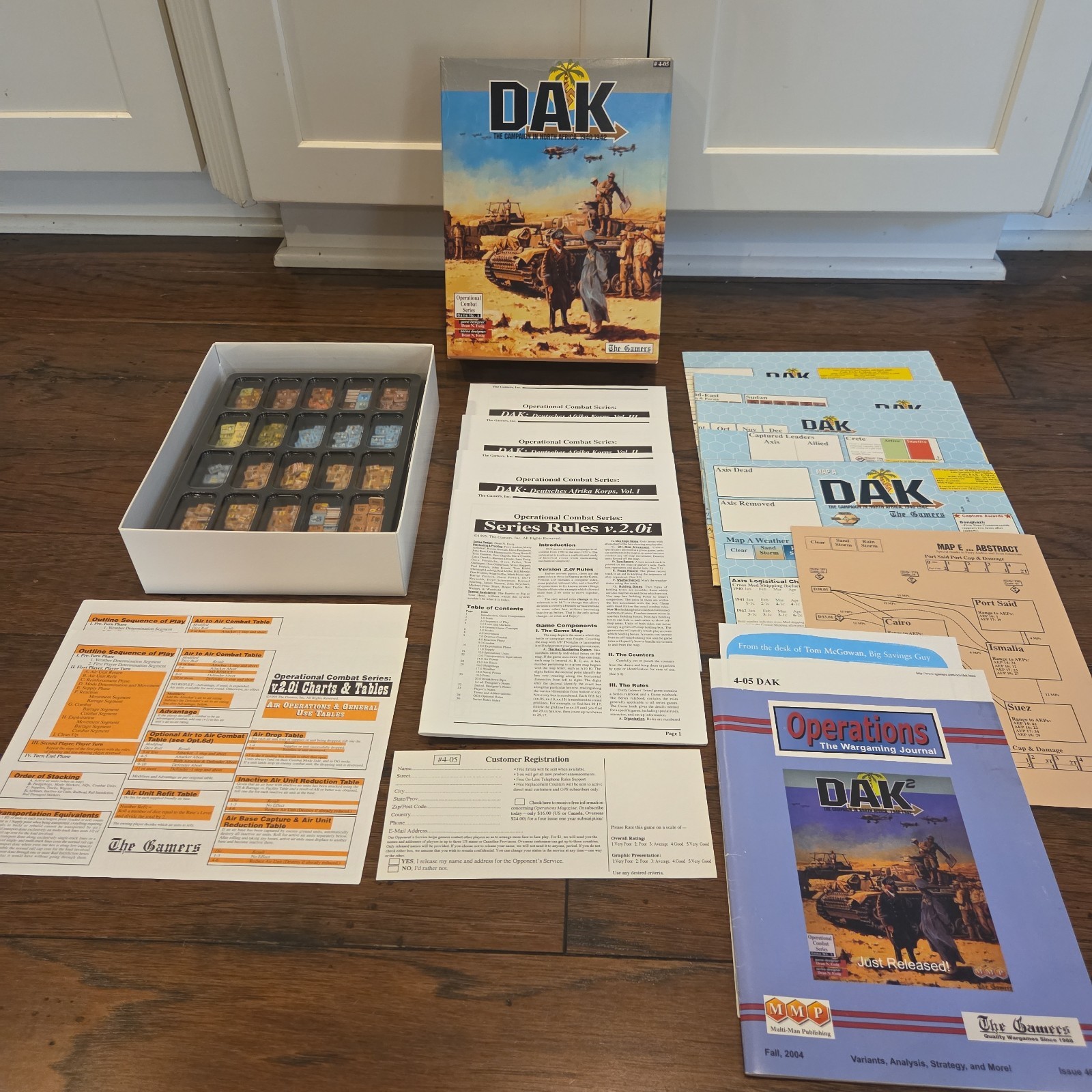 Dak Campaign in North Africa 1940-1942 The Gamers 1997 – Pre-owned 100% Complete