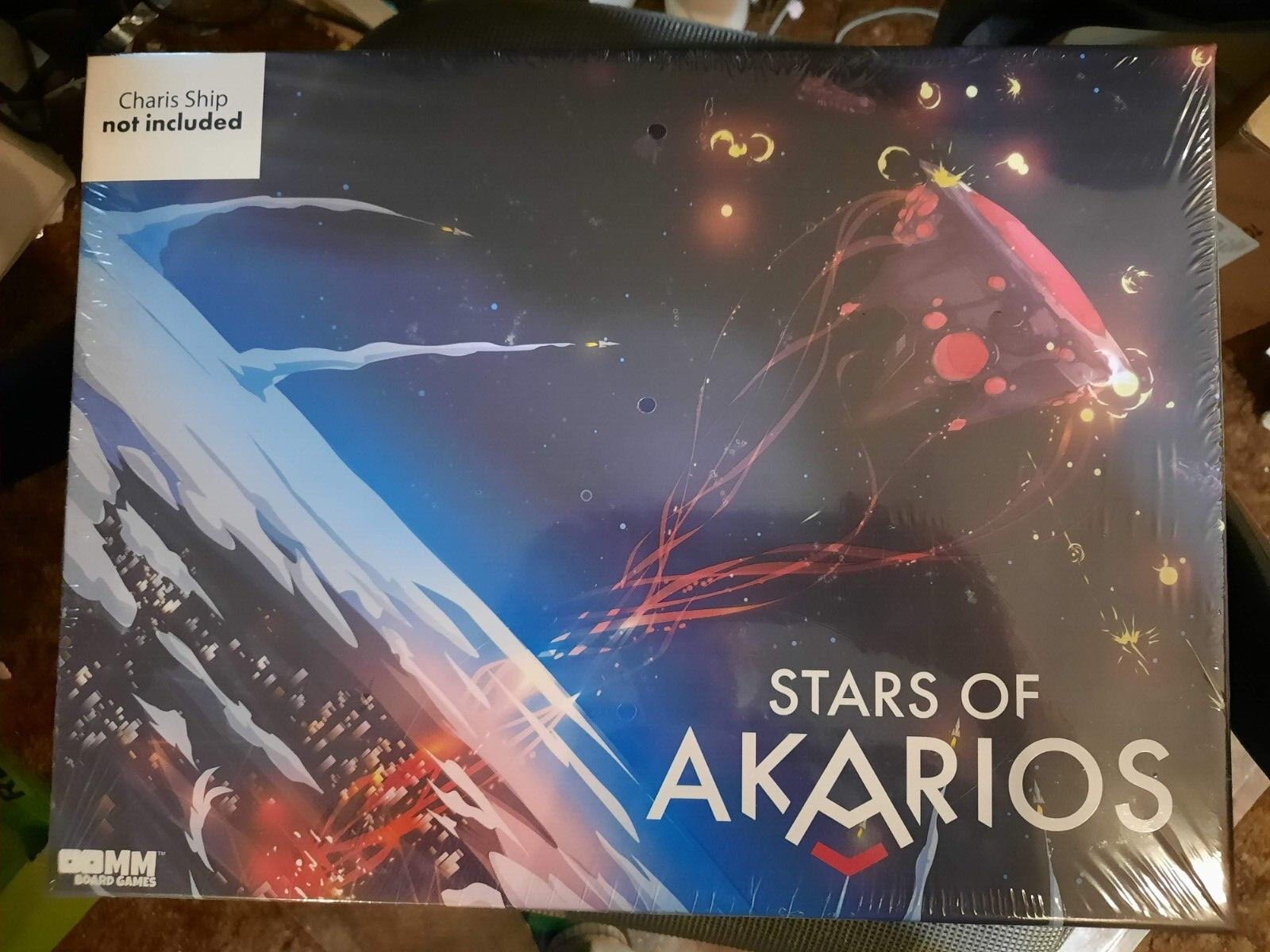 New in Shrink NIS – OOMM Games Stars of Akarios Board Game KS Edition – 2021