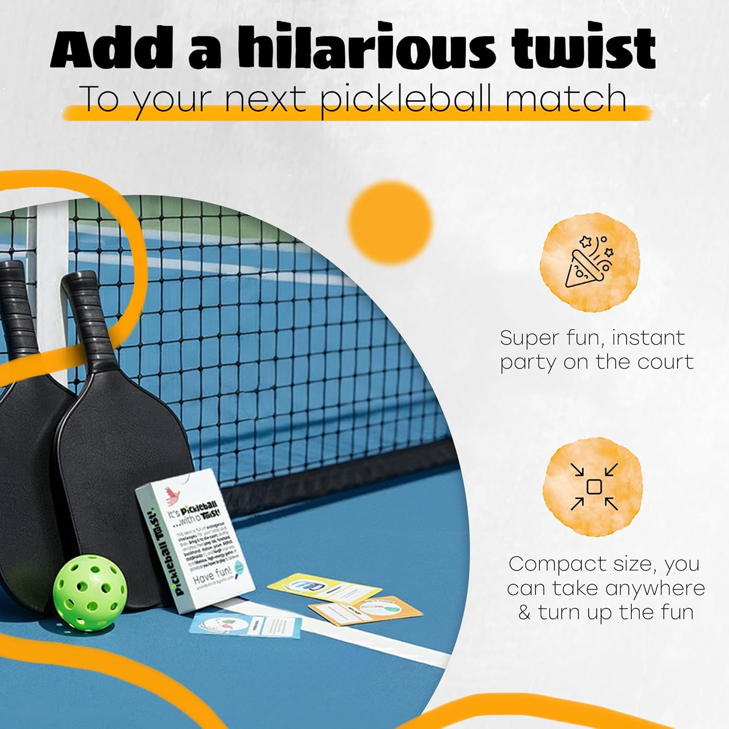 Card Game: A Hilarious High-Energy On-Court Challenge – The Ultimate Fun Gift fo