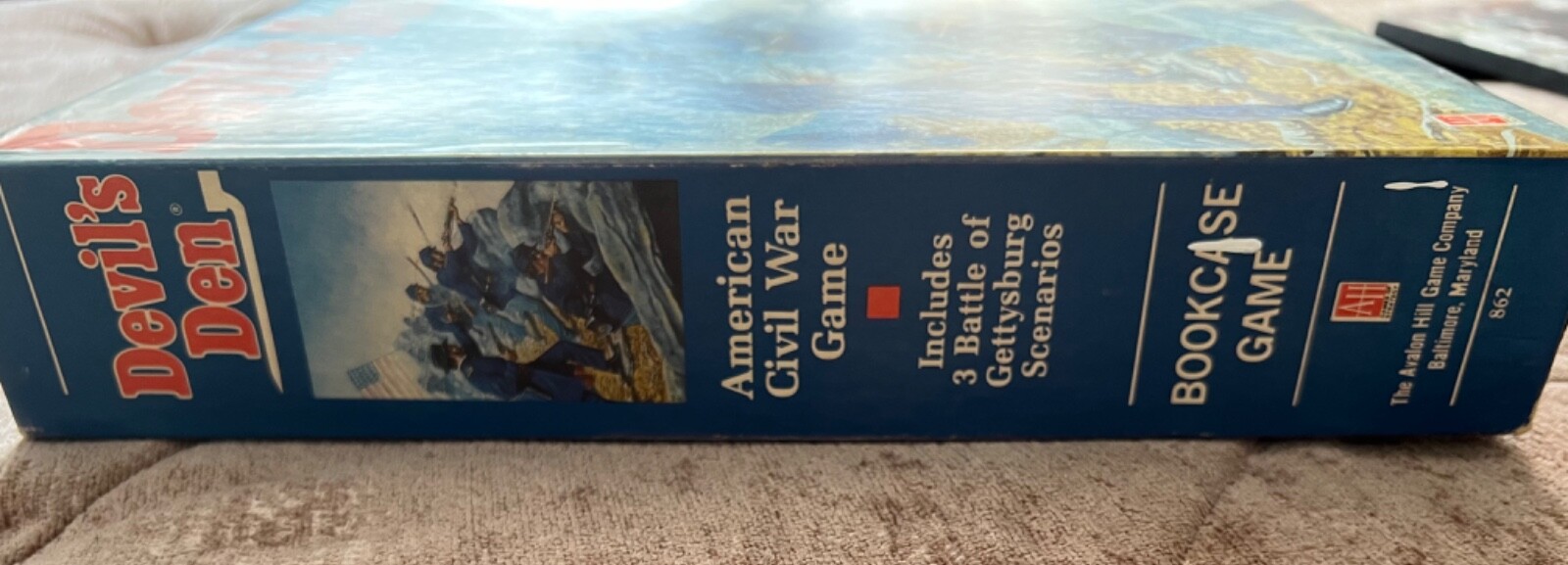 Devils Den American Civil War Game by The Avalon Hill Game Company 1985