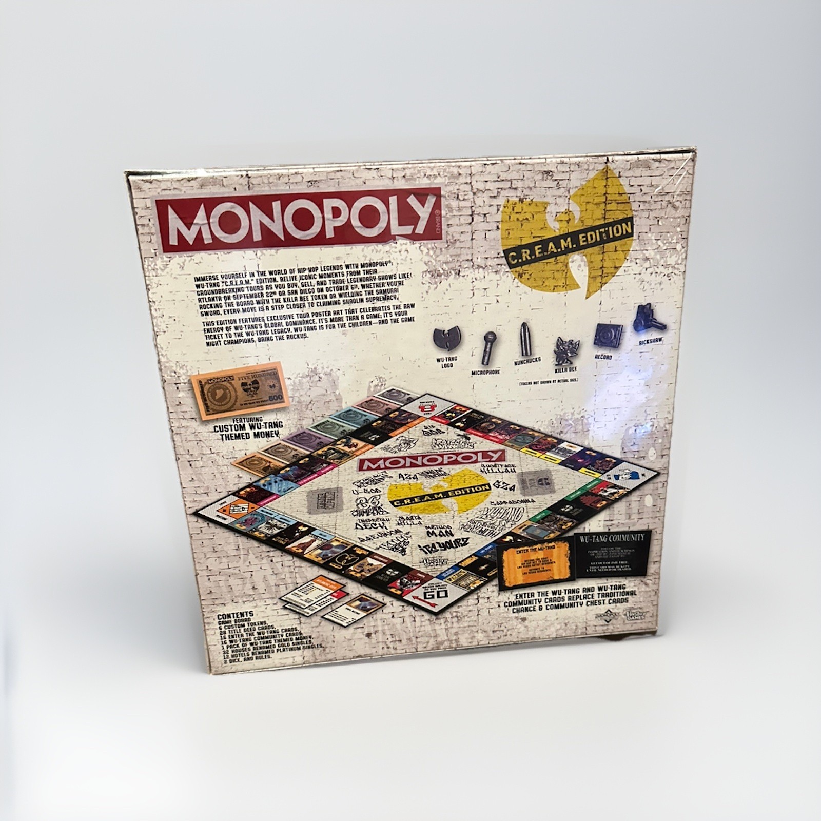 Wu Tang Official Monopoly Board Game Limited Edition