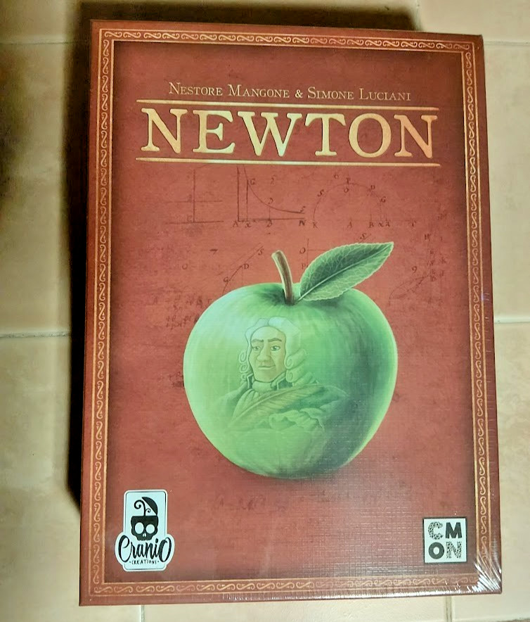 DENT Newton Board Game .. Heavy Euro Set During the Scientific Revolution
