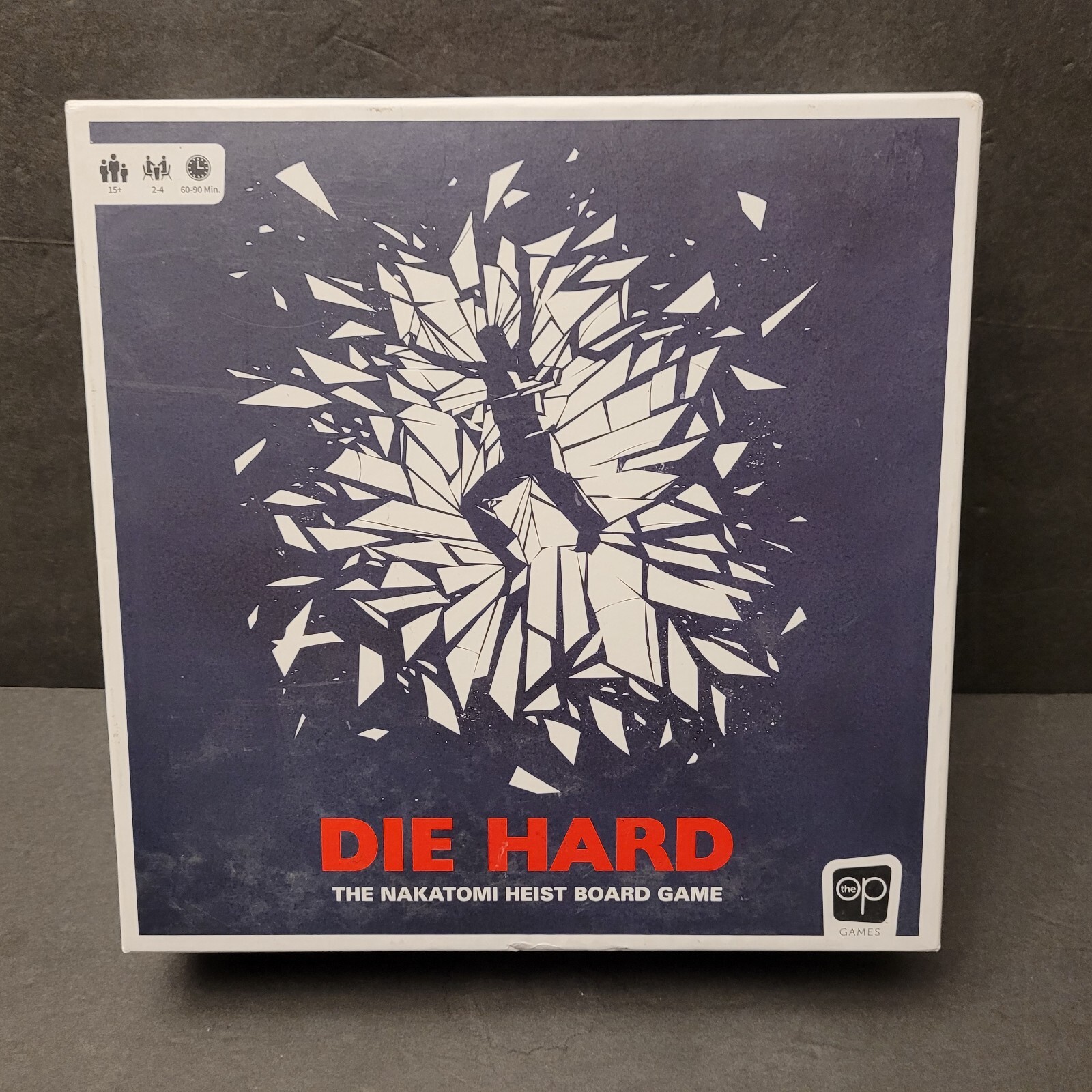 Die Hard The Nakatomi Heist Board Game AGE 15 plus 2-4 players 99% Complete
