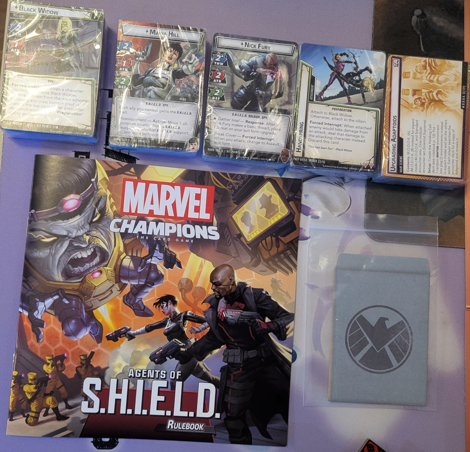 Marvel Champions LCG: Agents of S.H.I.E.L.D. Expansion New In Plastic
