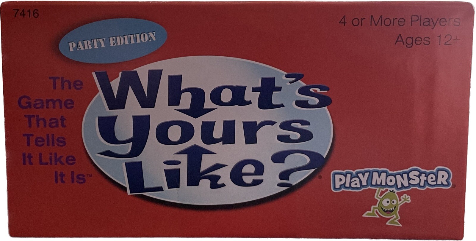 What’s Yours Like? Hilarious Party Edition Game 4+players Ages 12+ PlayMonster
