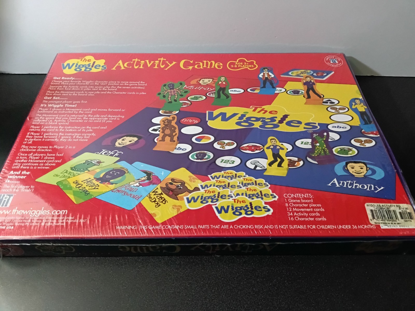Wiggles Activity Game Boardgame