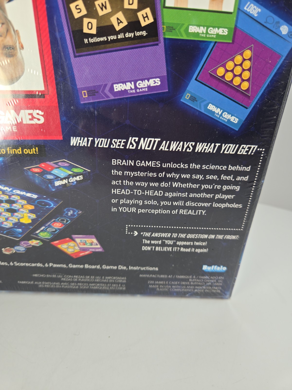 National Geographic Channel Brain Games The Game Blow Your Mind New Sealed
