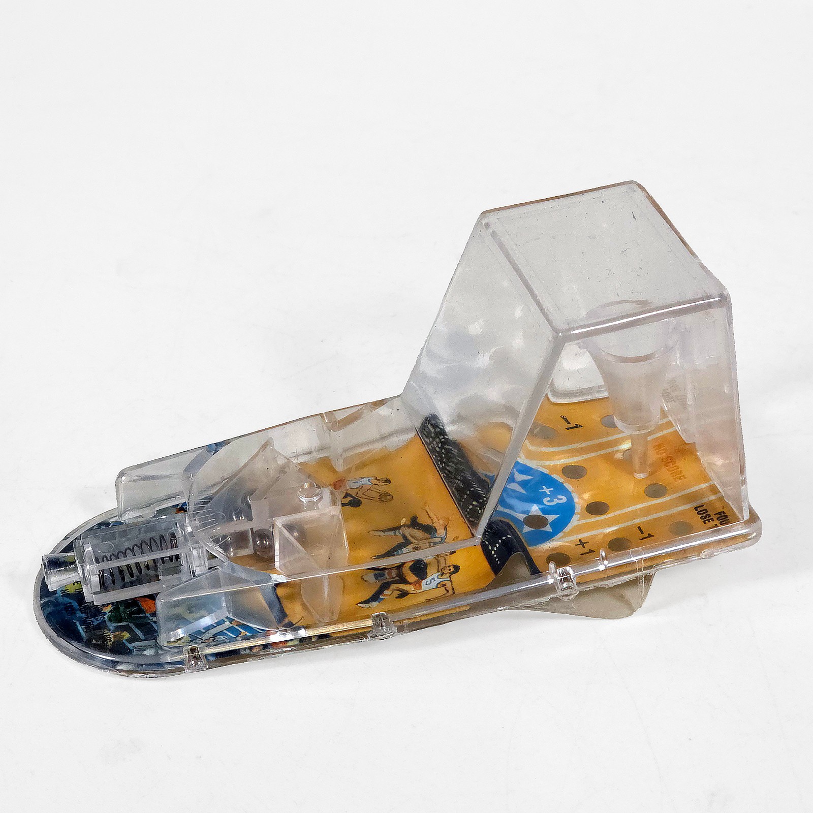 Plastic Basketball Pinball Game • Durham Industries • Hong Kong • Vintage 1975