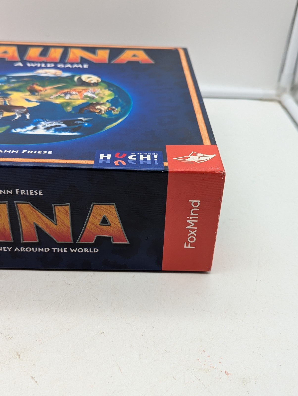 FAUNA A Wild Game by Friedemann Friese 2010 FoxMind COMPLETE Animal Trivia