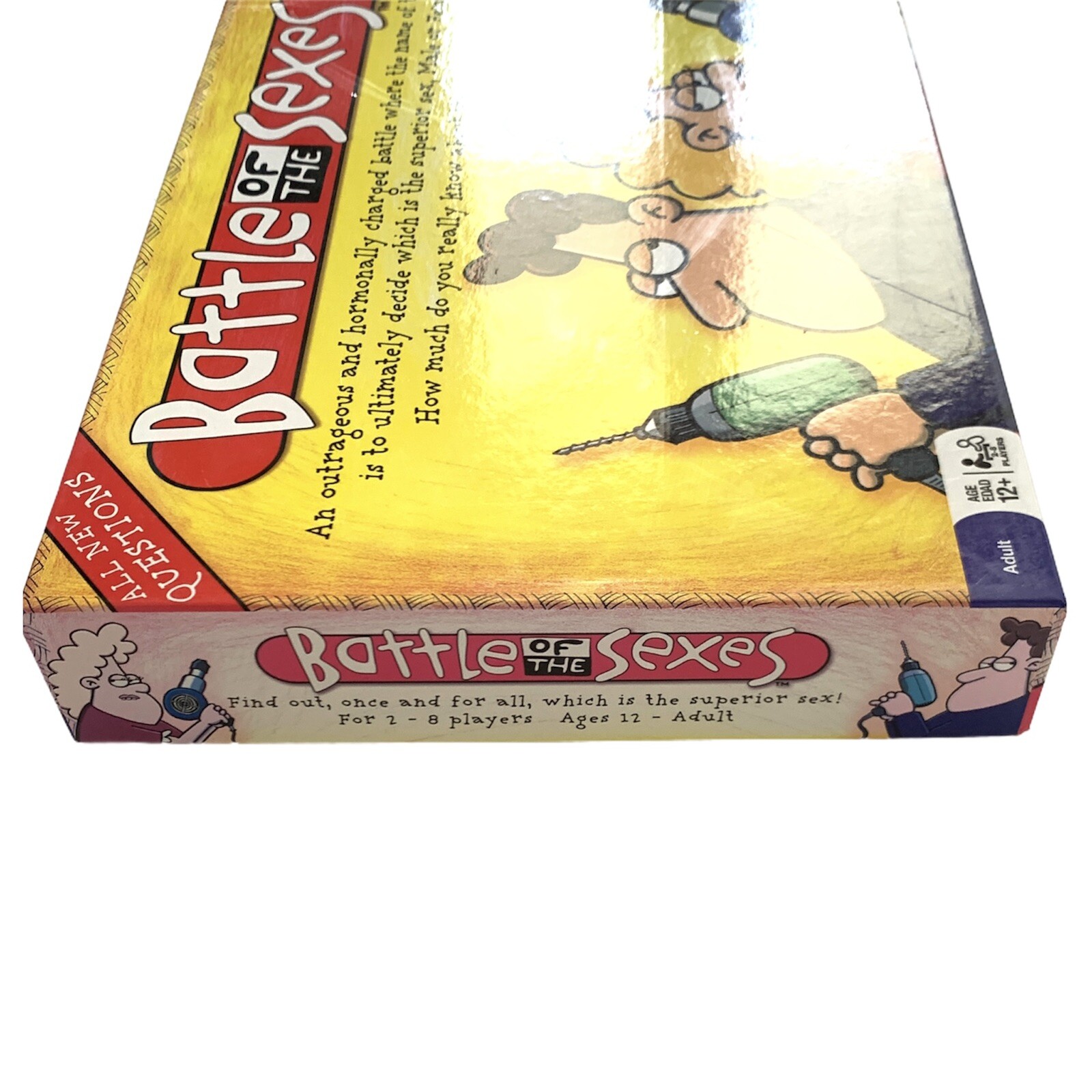Battle of the Sexes 2nd Ed. *EUC* Board Game. 2005. Imaginatioin. 2-8 Players
