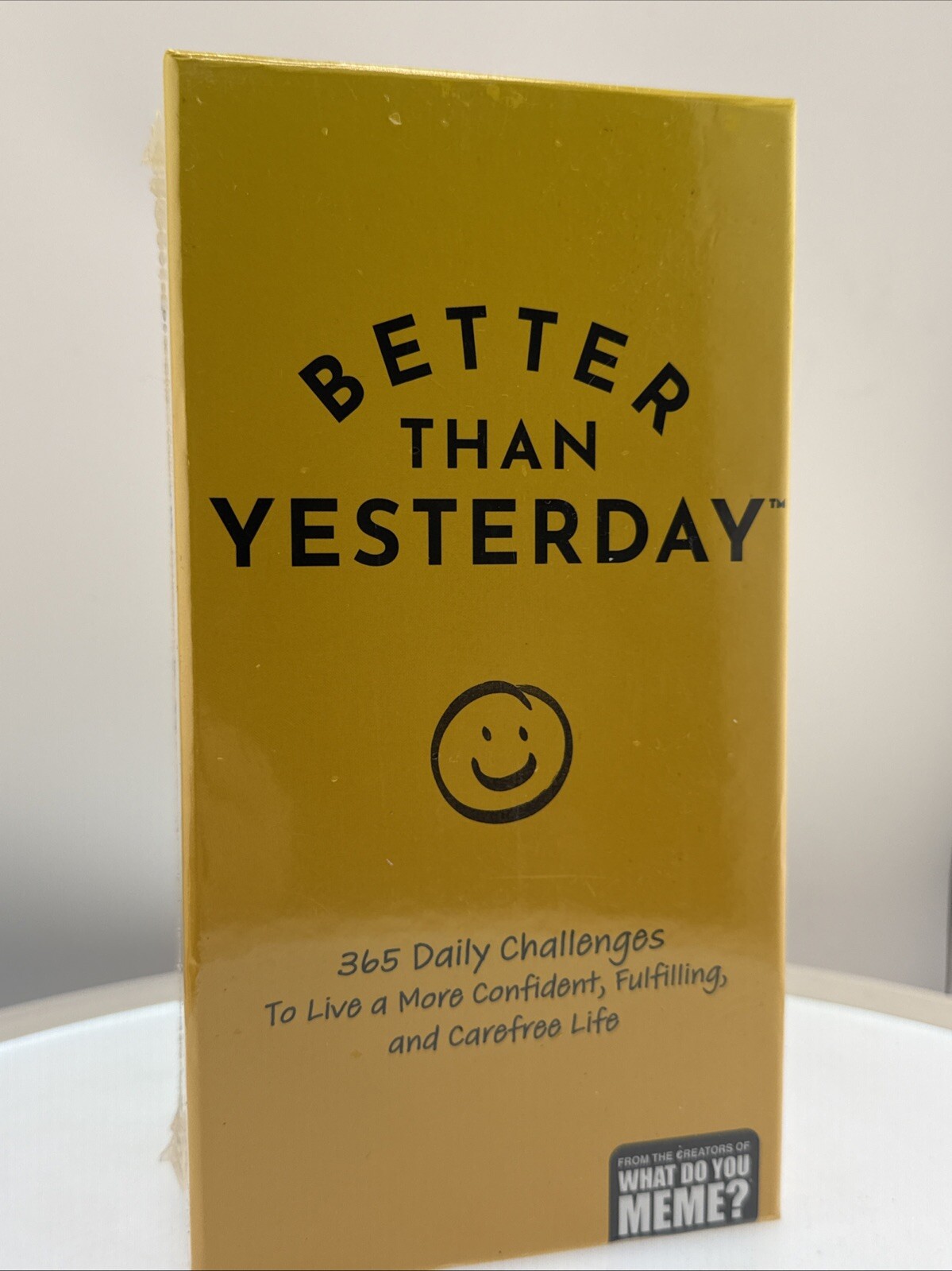 Better Than Yesterday Self Help 365 Daily Challenges Mindfulness New Years Game