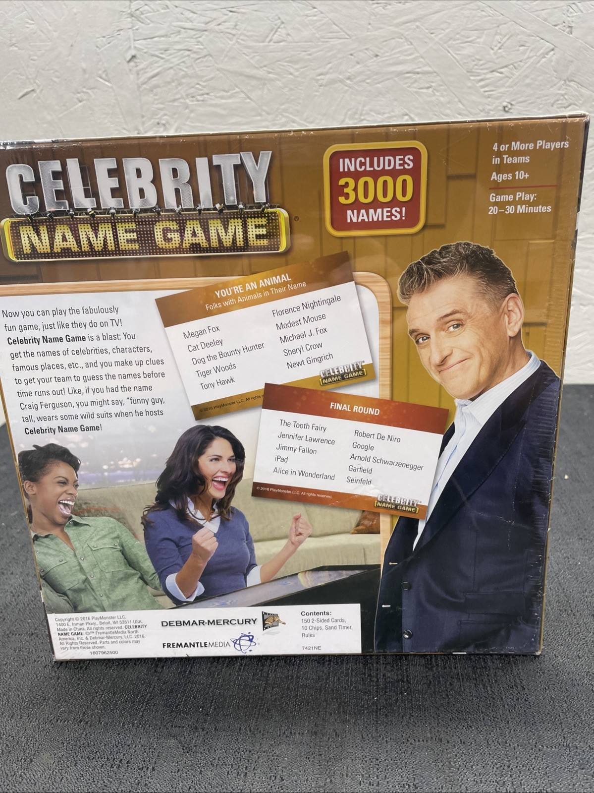 NEW Celebrity Name Game Craig Ferguson includes 3000 Names