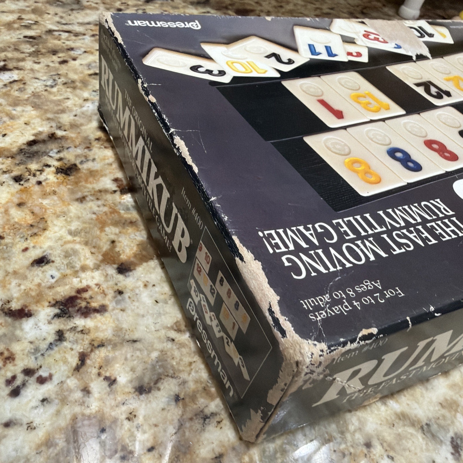 THE ORIGINAL RUMMIKUB RUMMY TILE GAME VINTAGE 1990 PRESSMAN 100% COMPLETE VTG