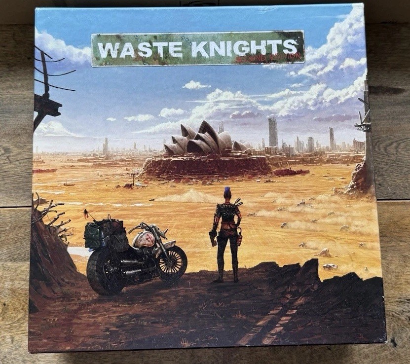 Waste Knights Board Game 2nd Ed Post-Apocalypse Australia