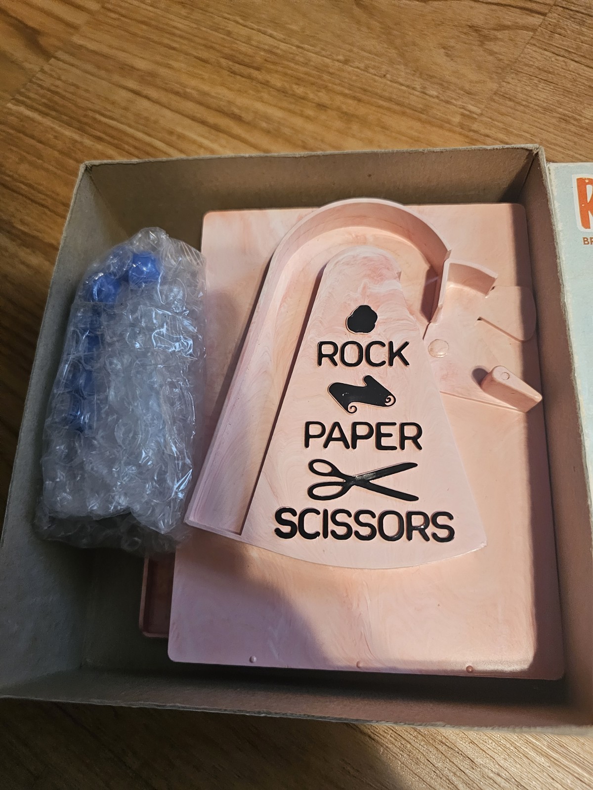Vintage Rock Paper Scissors Game Schaper Creation 100% Complete