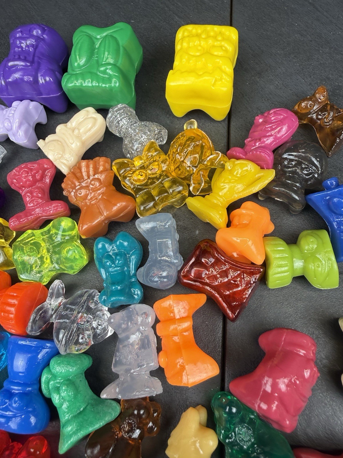 Lot of 60 Random and 3 Monster Gogos Crazy Bones B