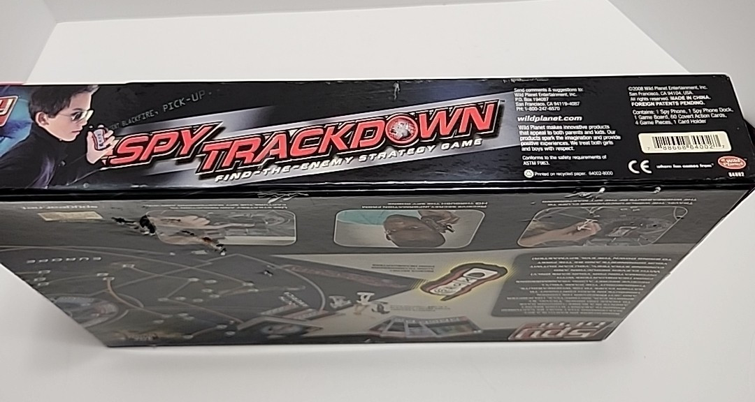 2008 Spy Gear Track Down Electronic Find the Enemy Strategy Game 100% COMPLETE
