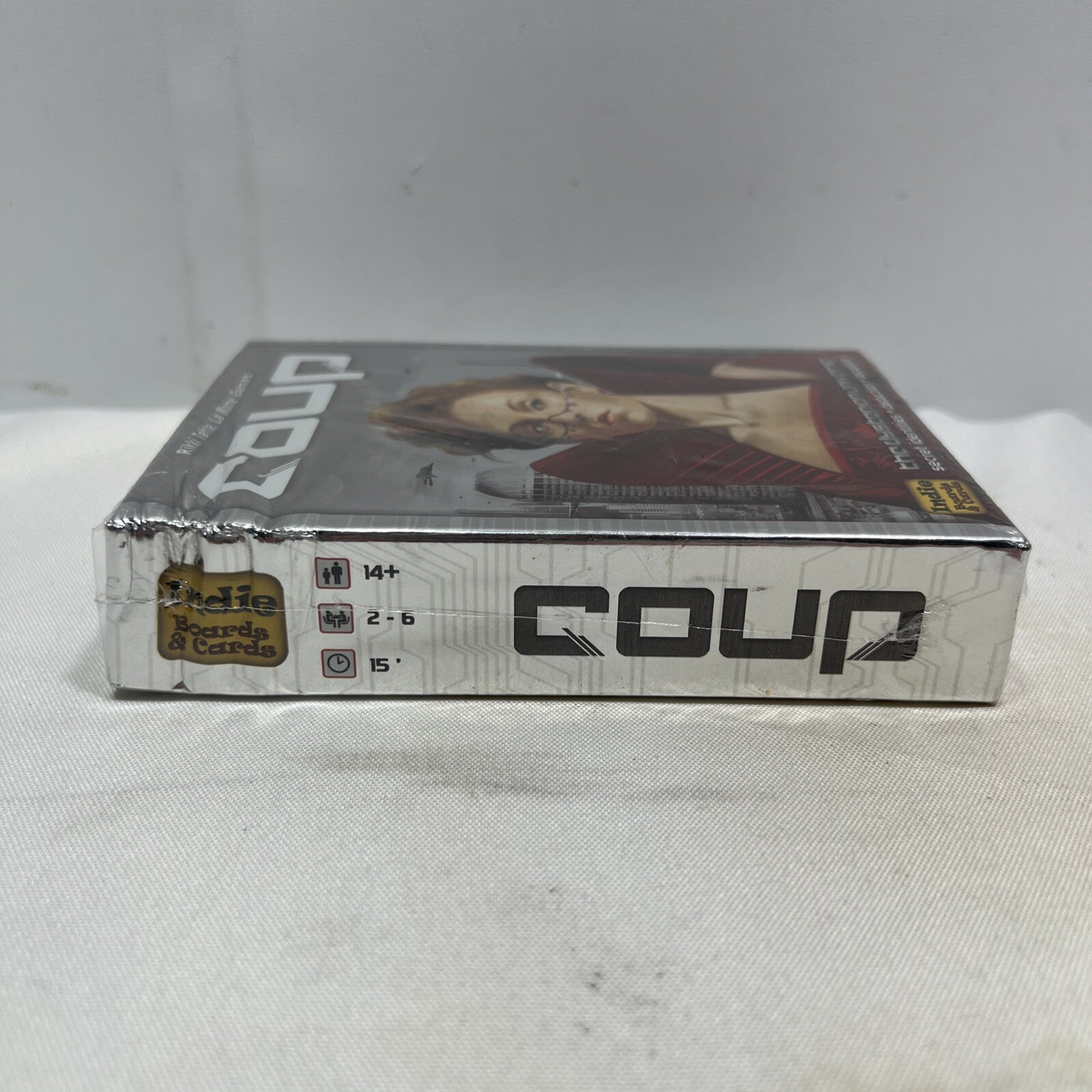 Indie Boards and Cards, Coup: The Dystopian Universe Card Game, COU1IBC ~ SEALED