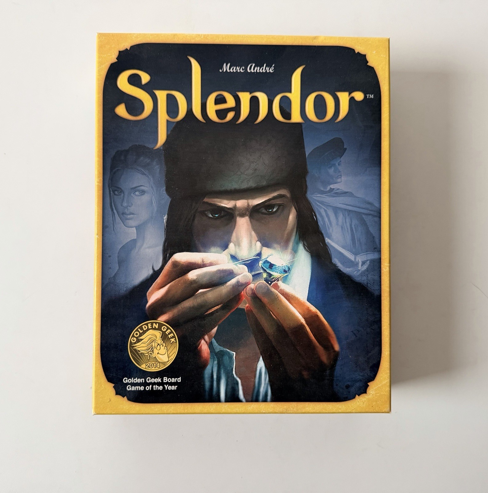 Splendor Board Game Marc Andre Golden Geek Complete Excellent Condition