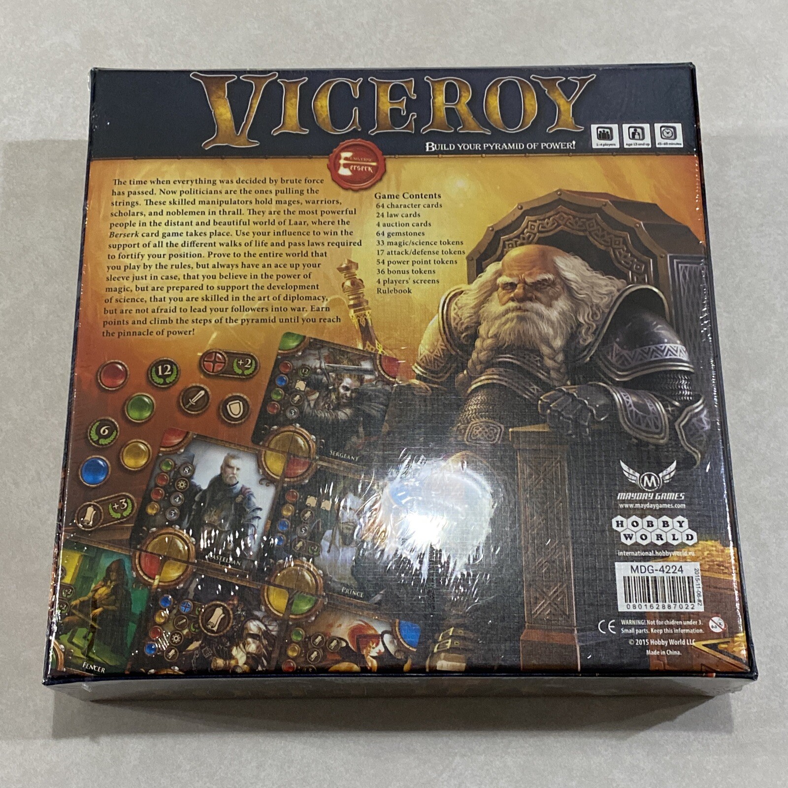 2015 VICEROY Board Game Mayday Games Hobby World New!