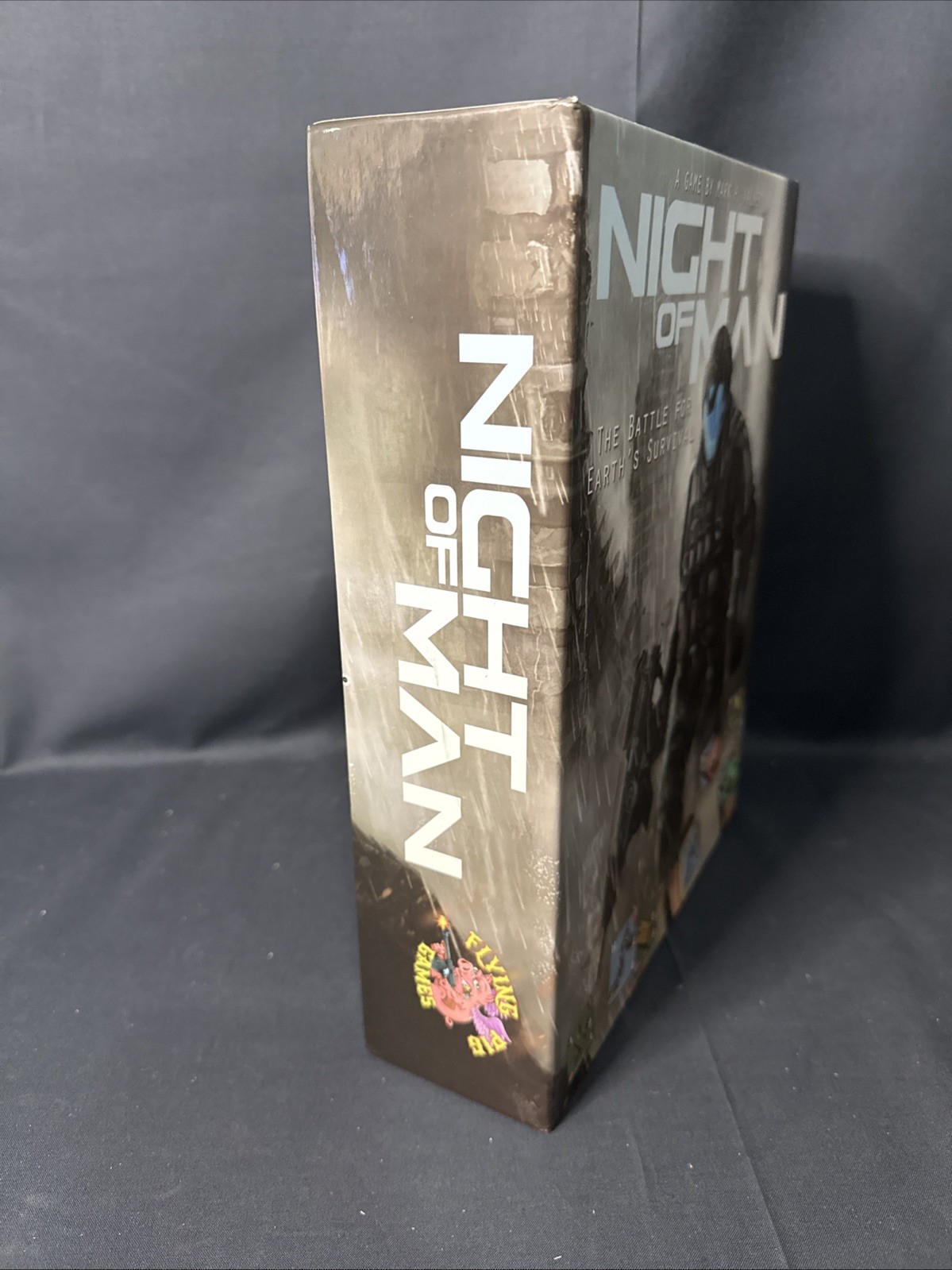 Flying Pig Boardgame Night of Man (Kickstarter Ed) Unpunched Bag Sealed