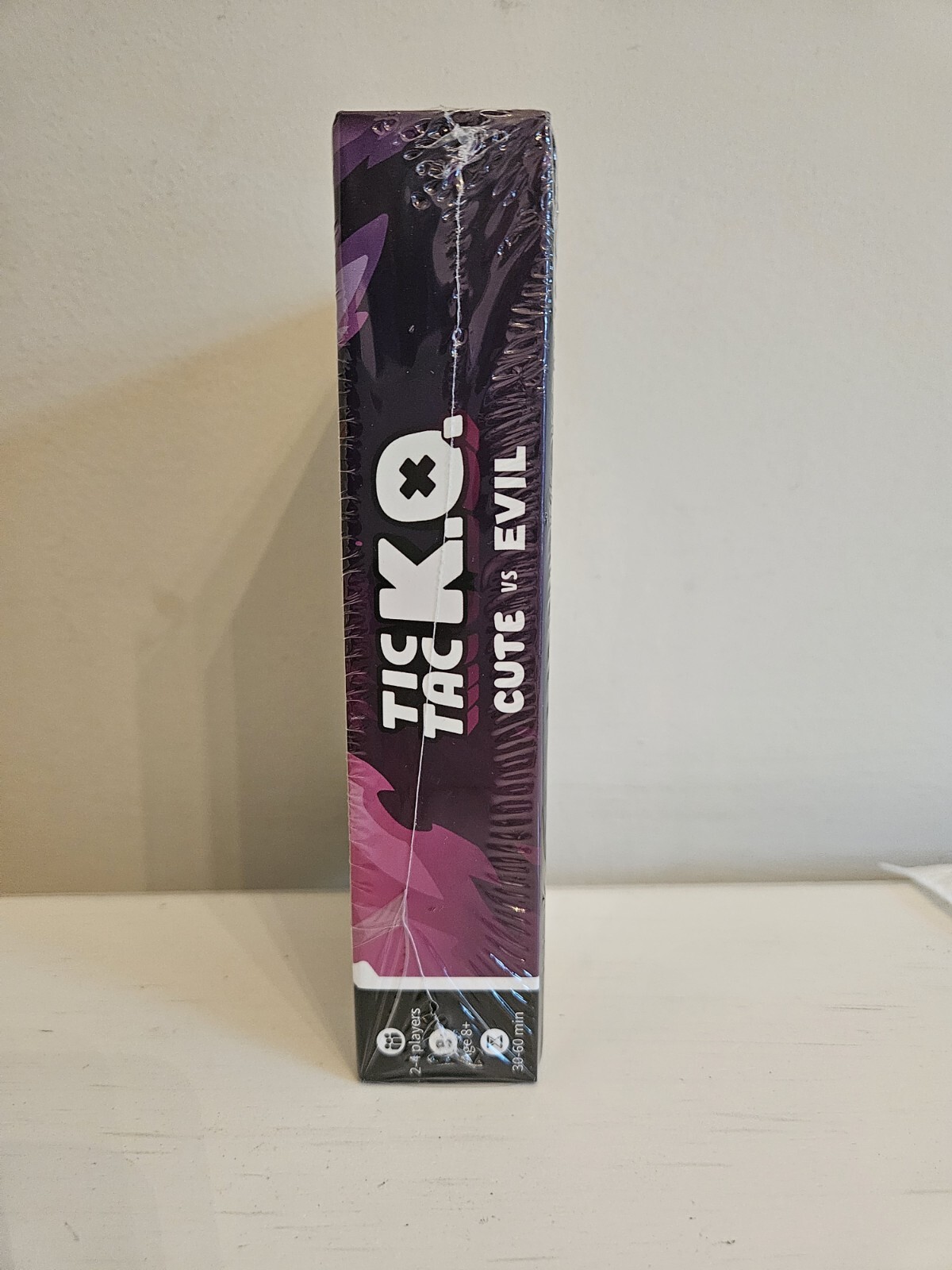 Tic Tac KO Cute vs Evil Card Game 8+ K.O. 2-4 Players Unstable Games New Sealed