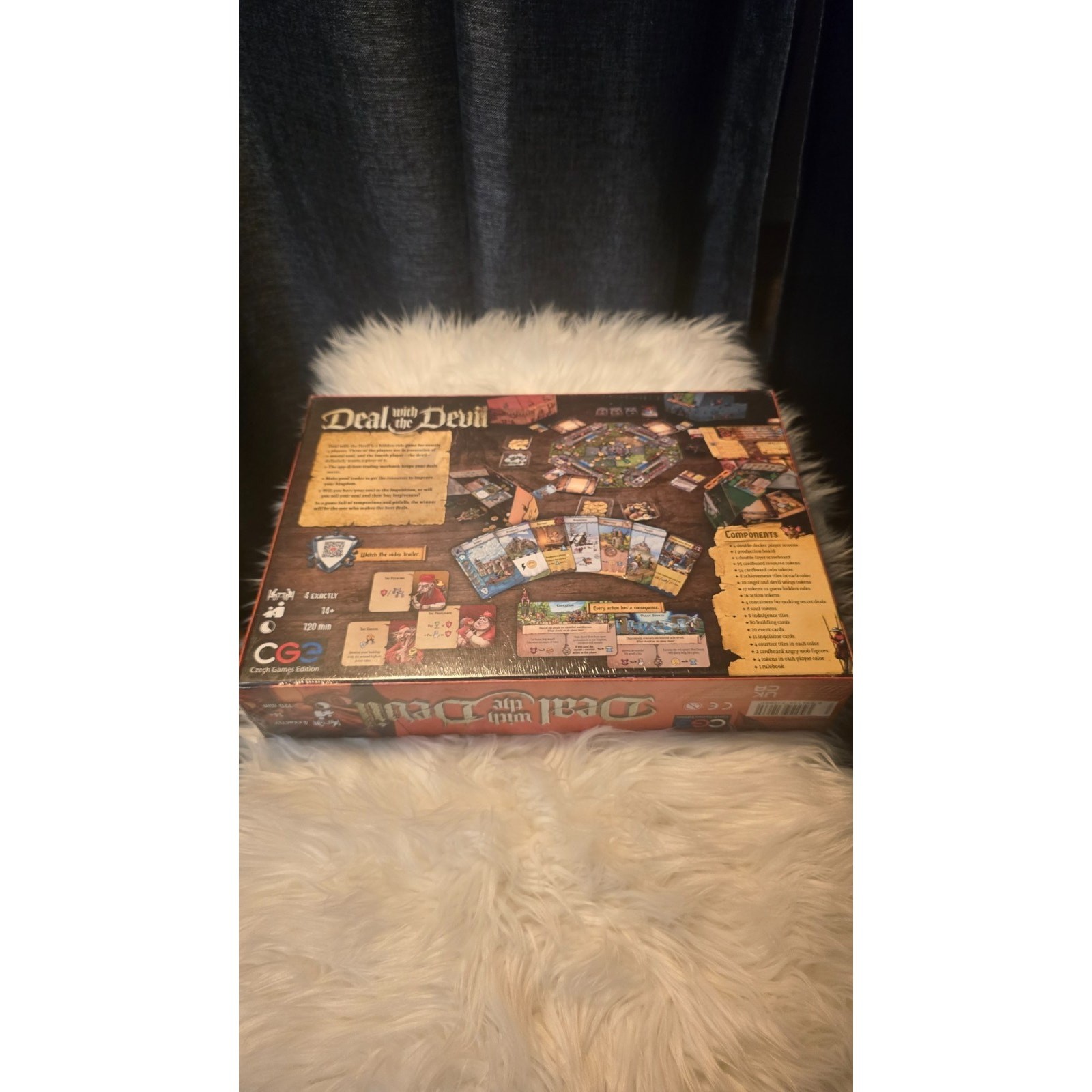 Deal with the Devil Board Game New Sealed Czech Games Edition Asymmetrical Euro