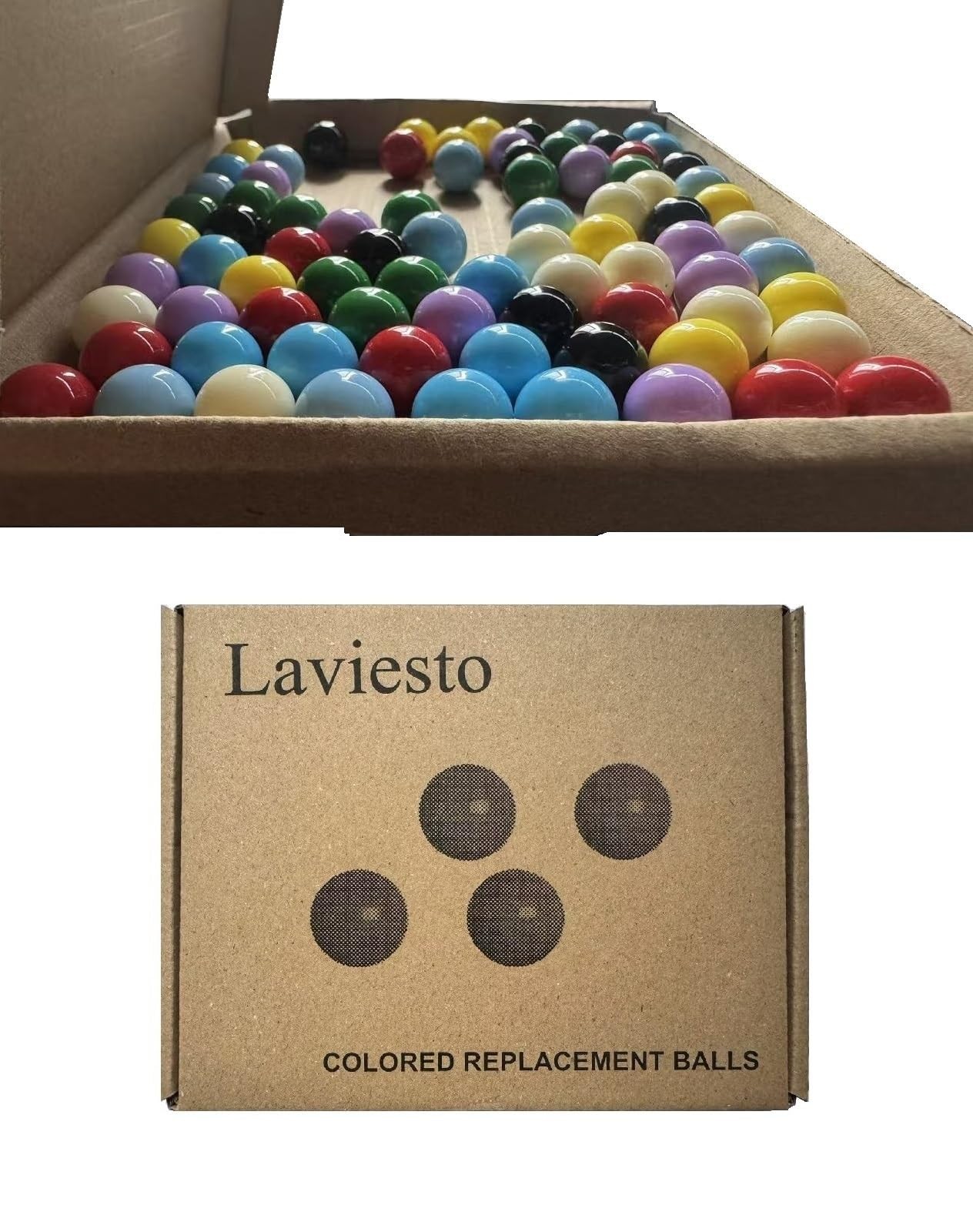 Laviesto Game Small, Green,white,deep Blue,light Blue,red,yellow,black,lilac