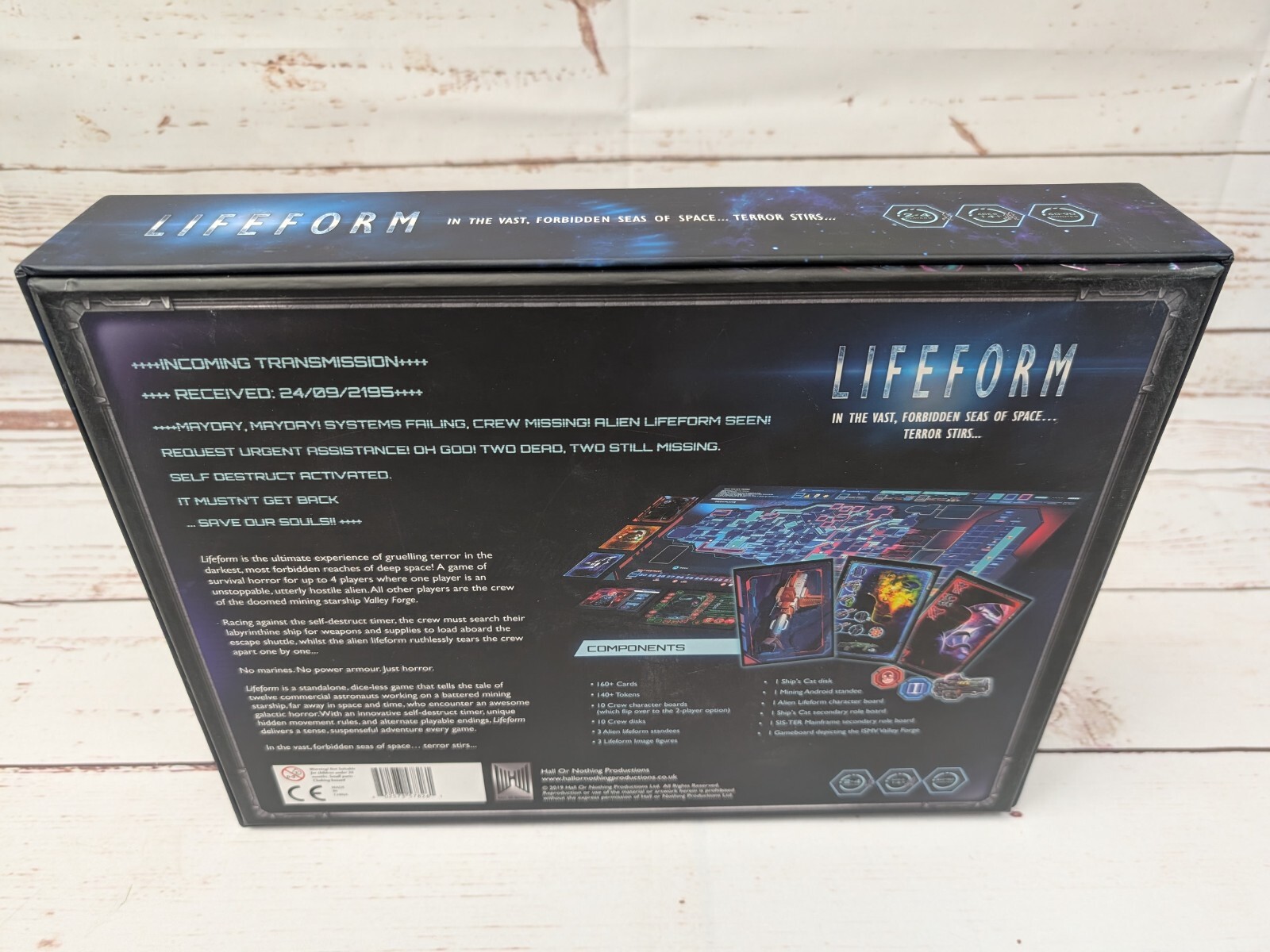 Hall or Nothing Lifeform Alien Board Game Base Dragons Domain 13th Passenger Mat