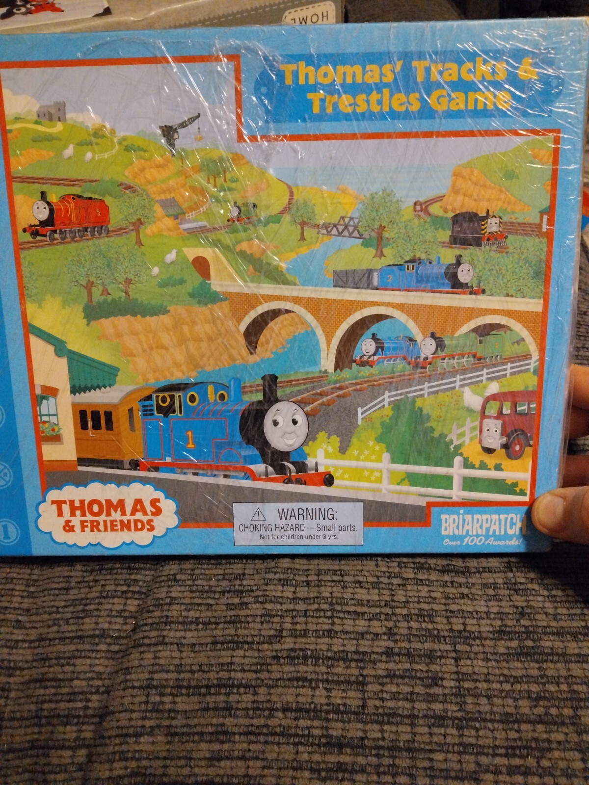 THOMAS & FRIENDS THOMAS’ TRACKS & TRESTLES GAME BRIARPATCH 2003