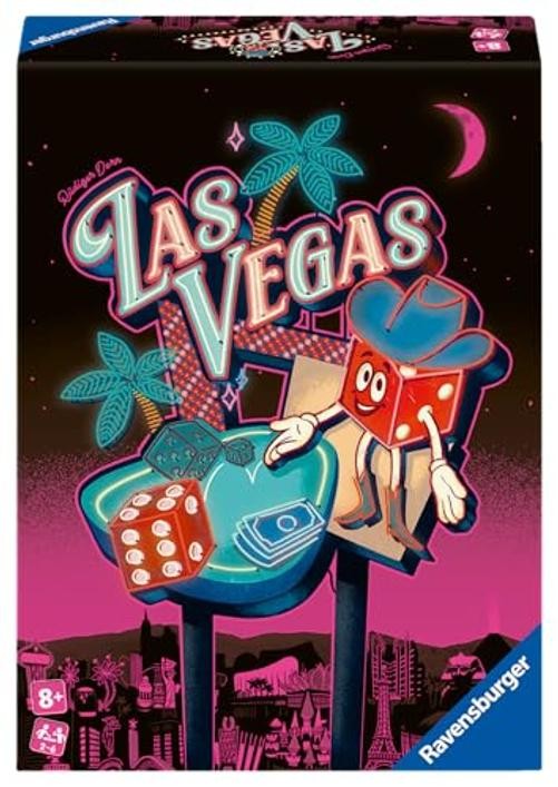 Ravensburger Las Vegas Board Game Dice-Rolling Casino Strategy Game for 2-6