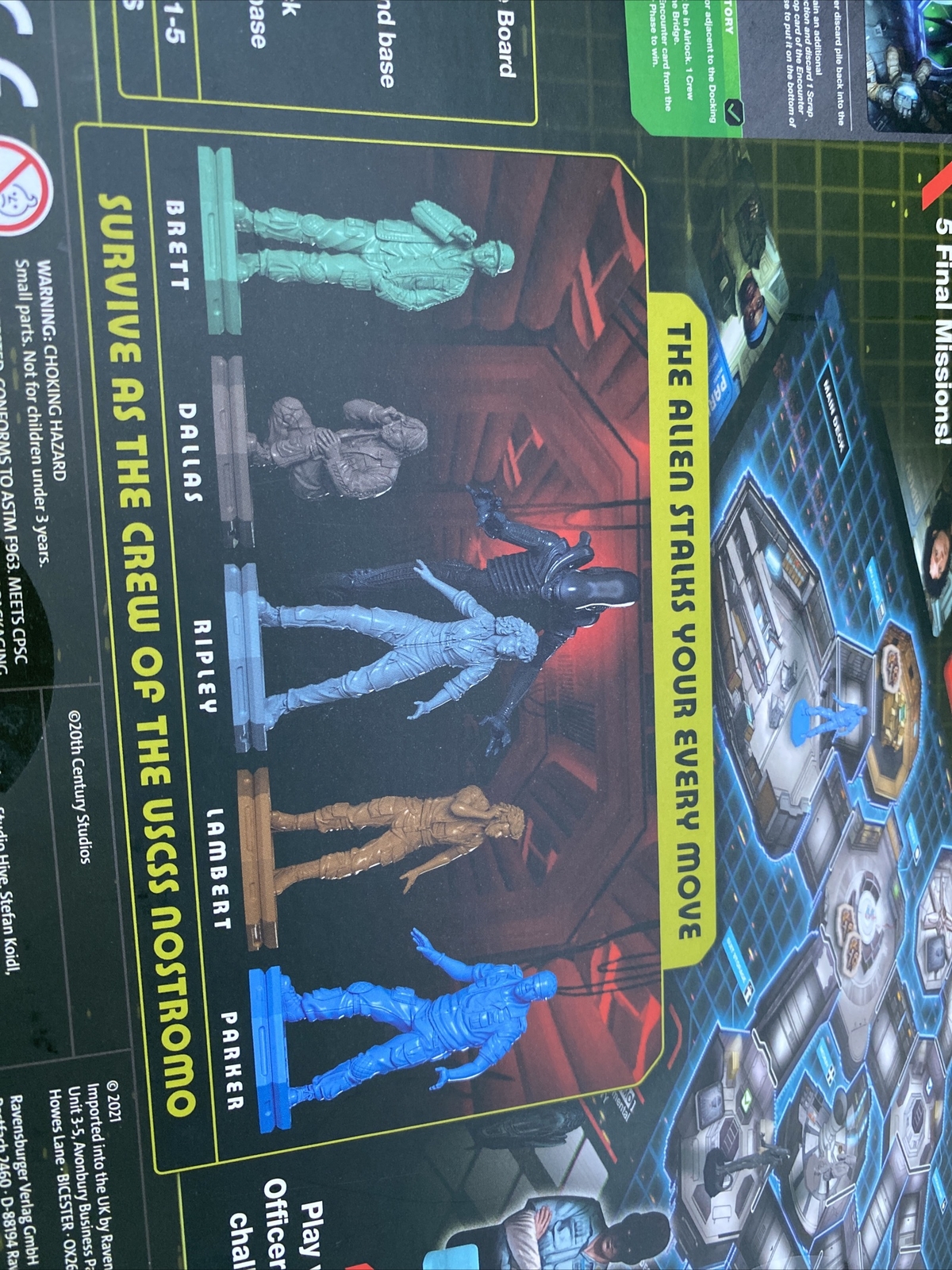 Alien – Fate of the Nostromo Strategy Board Game BUNDLE