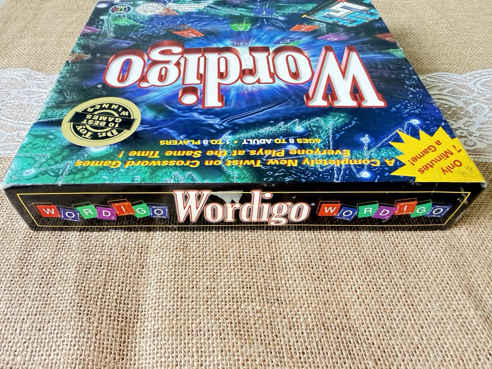 Wordigo Word Game Crossword Board Game Quick Paced Family-Complete