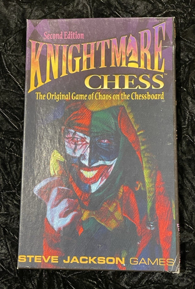 Knightmare Chess Second Edition Steve Jackson Games Complete