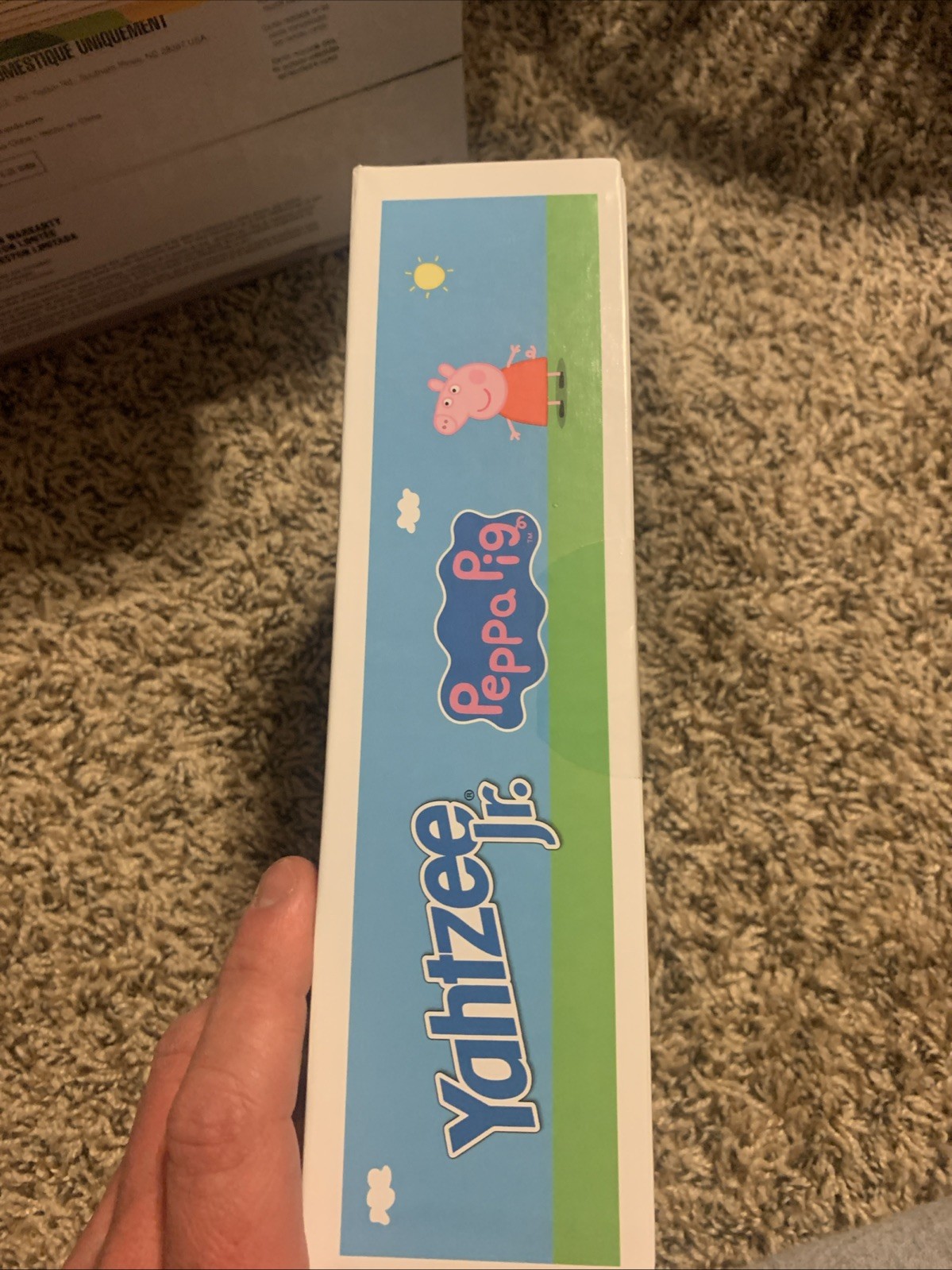 Peppa Pig Edition Yahtzee Jr. Board Game for Kids Ages 4 and Up, Sealed In Box