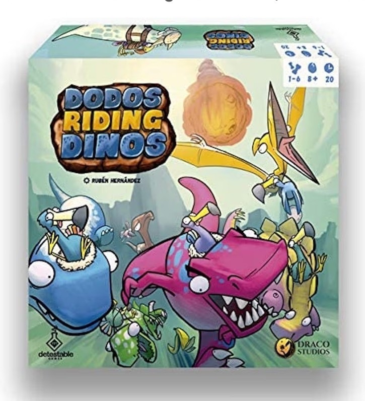 Dodos Riding Dinos Board Game- Brand New Sealed