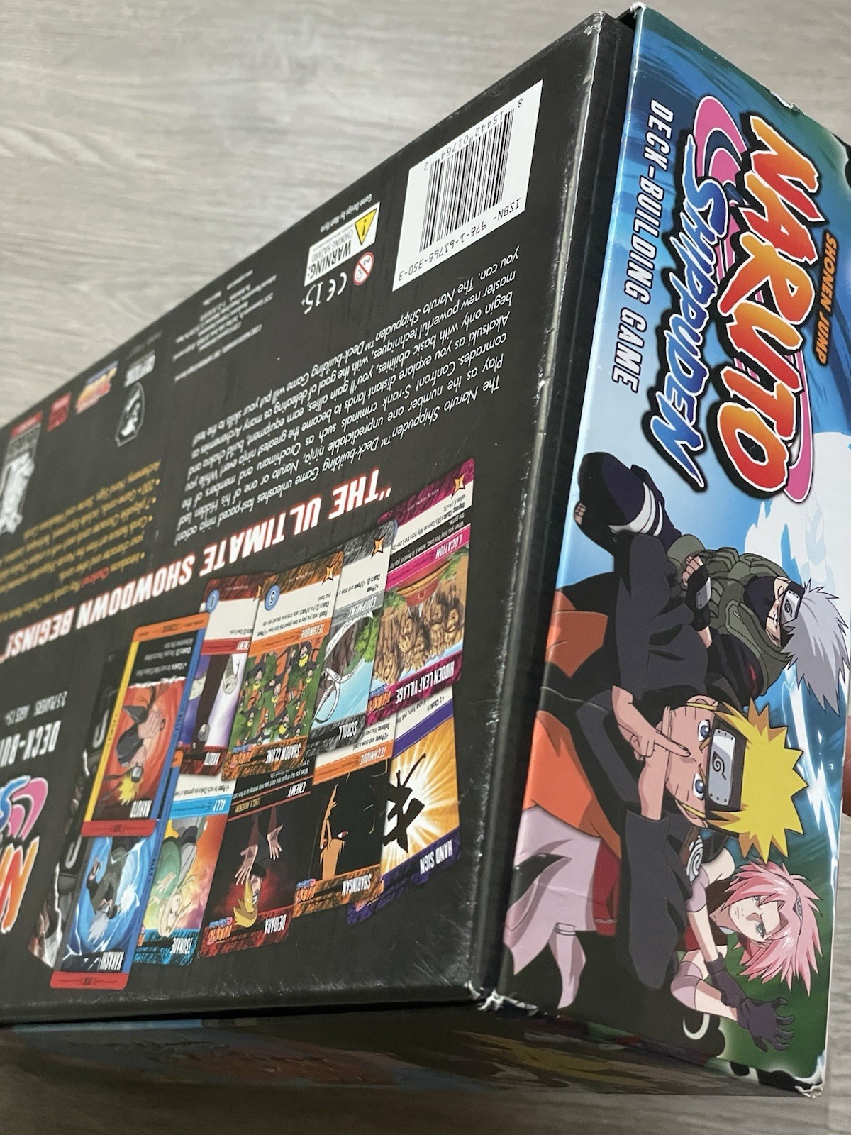 Naruto Shippuden Deck-Building Game by Cryptozoic (Incomplete, Missing 2 Cards)