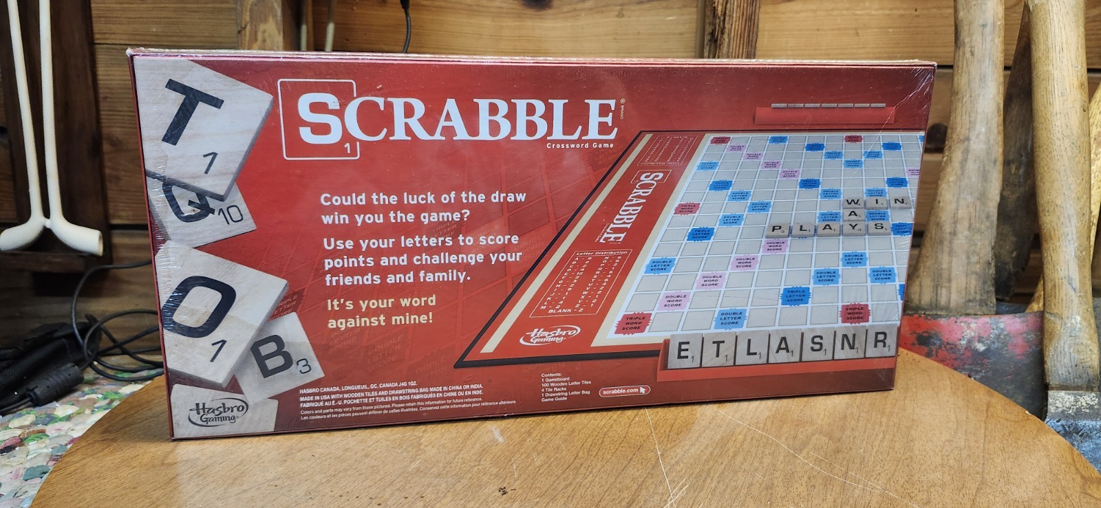 Hasbro Scrabble Game – A8166 New Sealed In Original Box