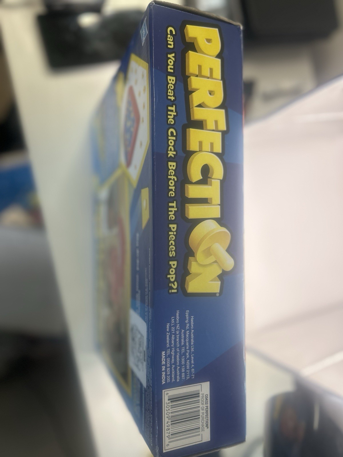 Hasbro Gaming Perfection Game Kids Ages 5+ Classic Pop-Up Game Sealed